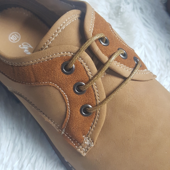 Ferro Aldo Tan Oxford Dress Shoes - Picture 6 of 8